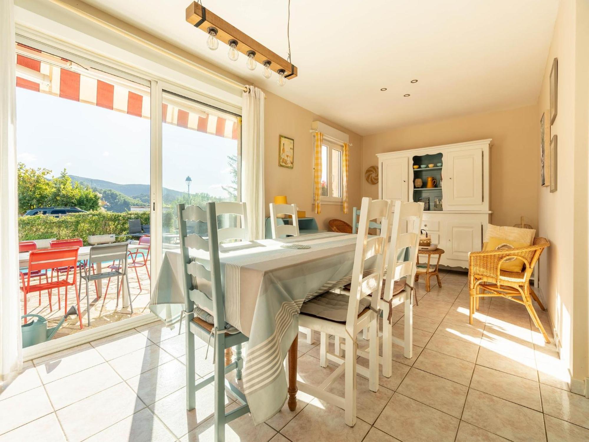 House In The South Of France With Private Pool Villa Roquebrun Bagian luar foto